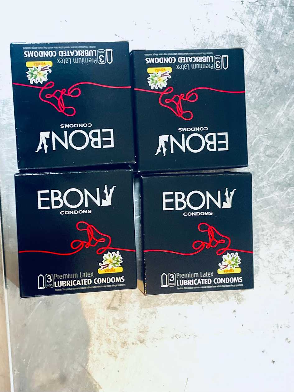 Ebony Premium Latex Condoms (3s)