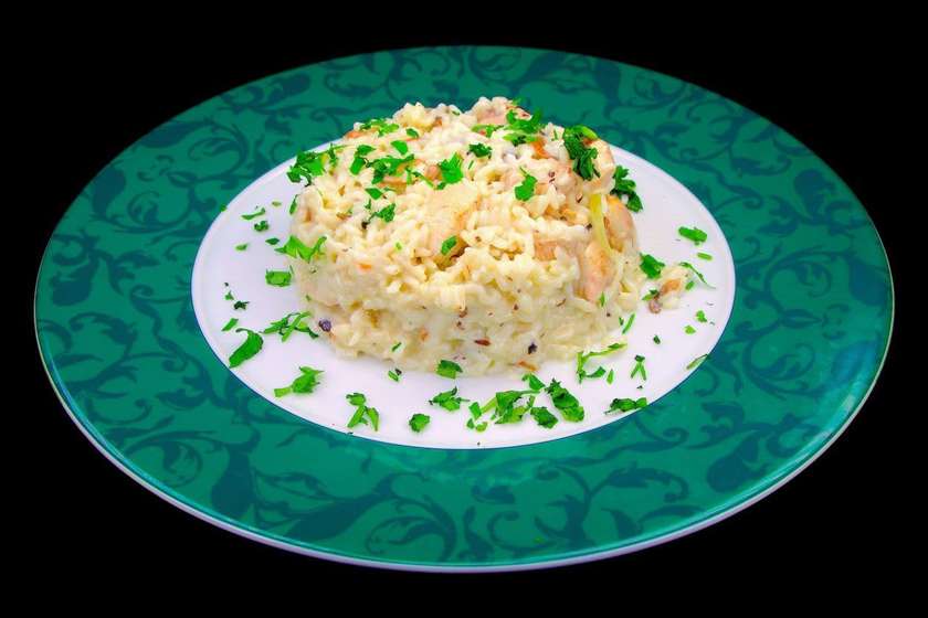 Risotto with Chicken and Mushrooms