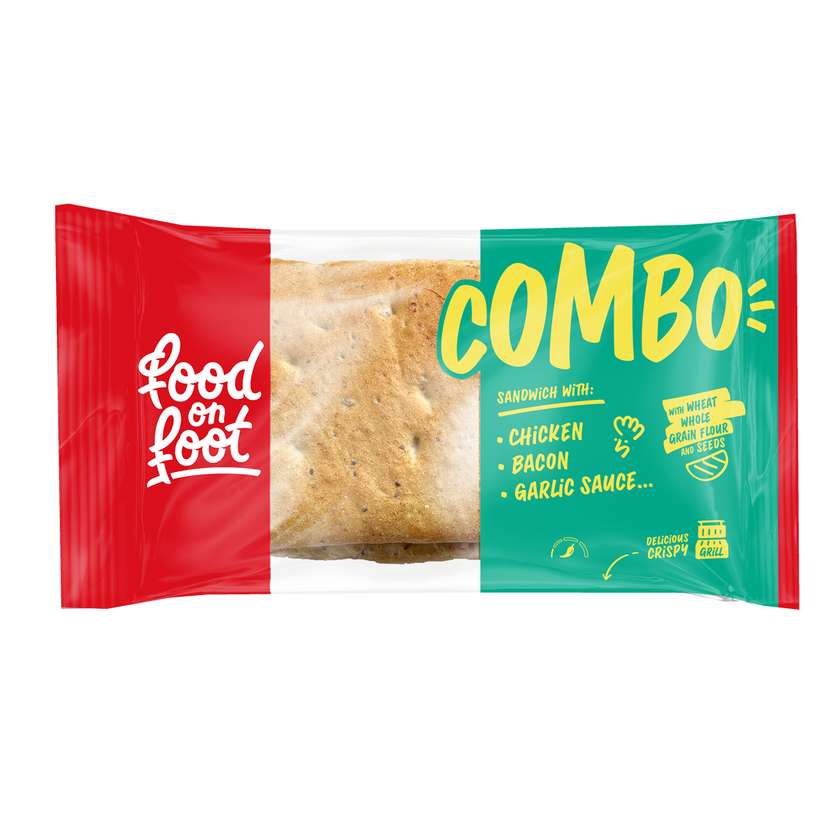 COMBO Sandwich with Chicken, Bacon and Garlic Sauce 240g