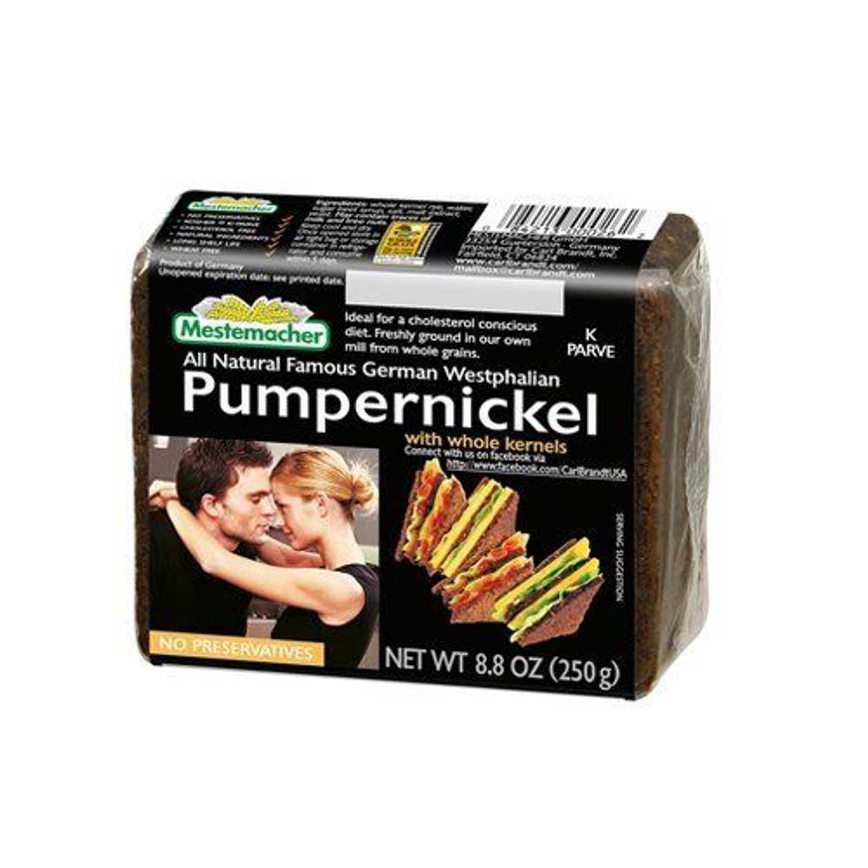 Pao Mestemacher Preto Westfalia 250Gr