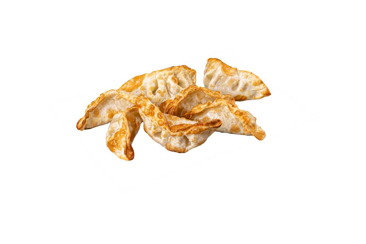 Fried Dumplings with Chicken and Mushrooms 150 g.