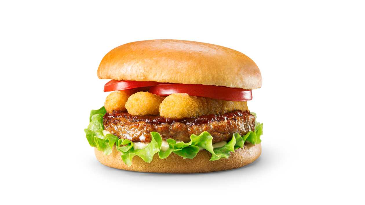 NEW! Mozzarella Burger