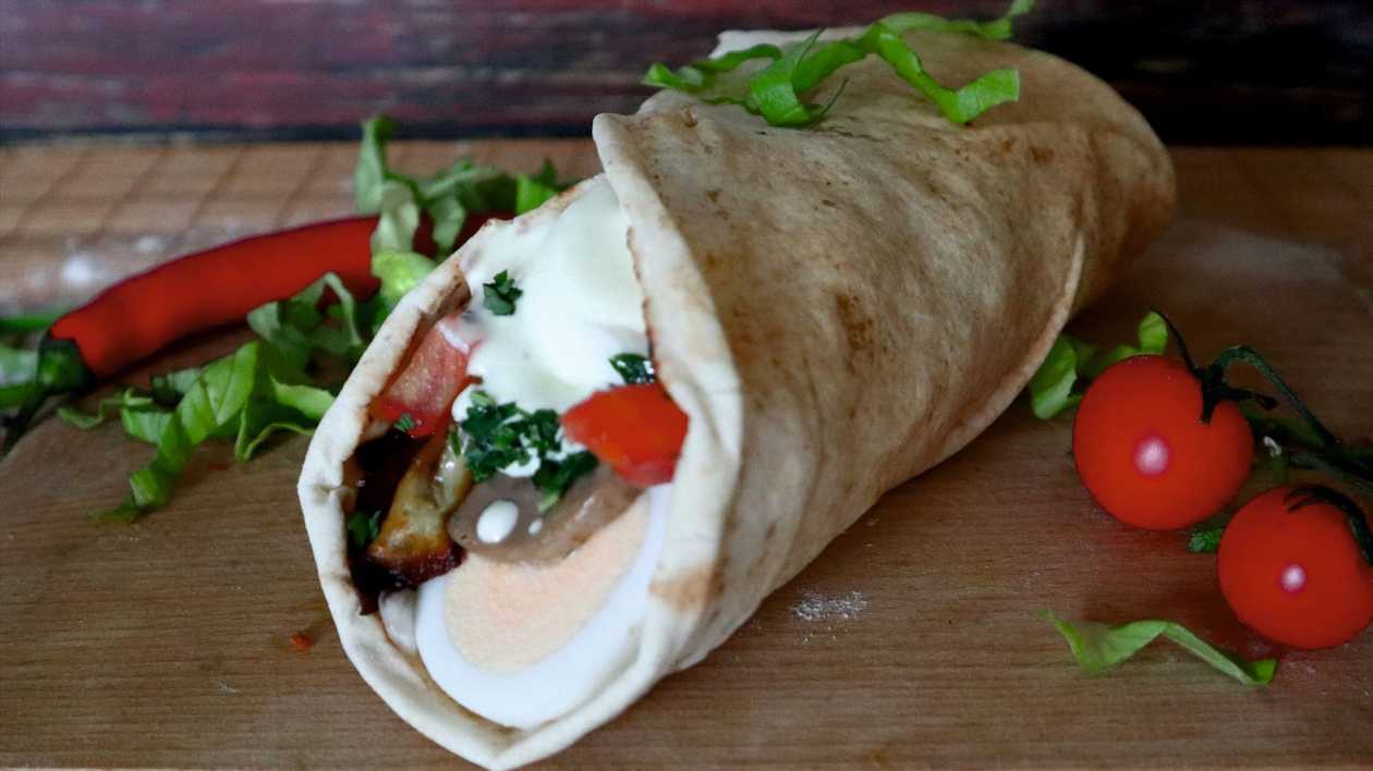 Sabih cu ou Flatbread 350g