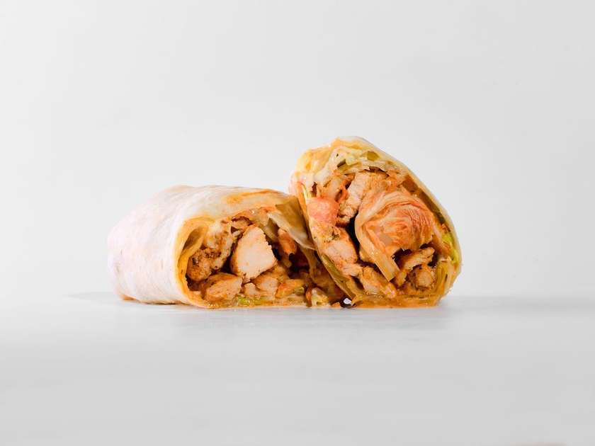 Kimchi GRILLED chicken wrap