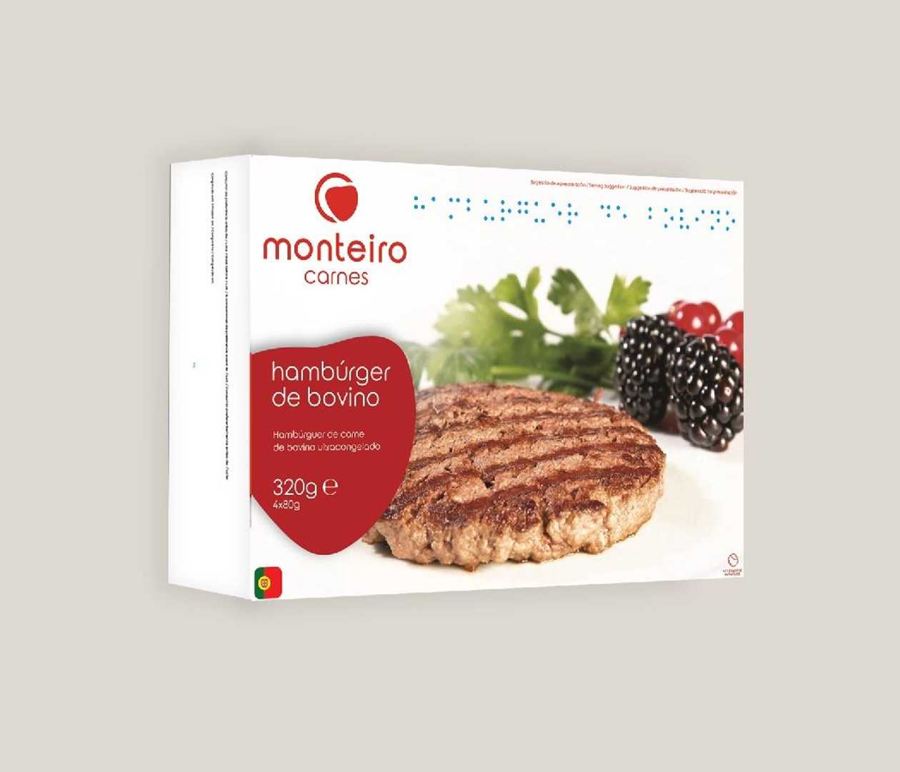 Hamburguer Bovino Cong 4X80Gr