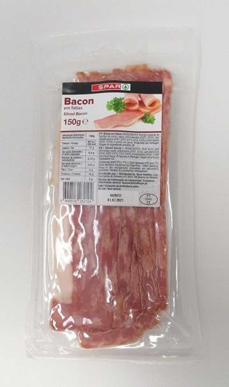 Bacon Spar Fatias 150Gr