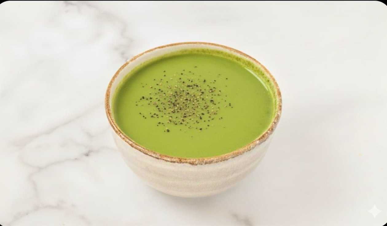 Суп с яблоками и брокколи