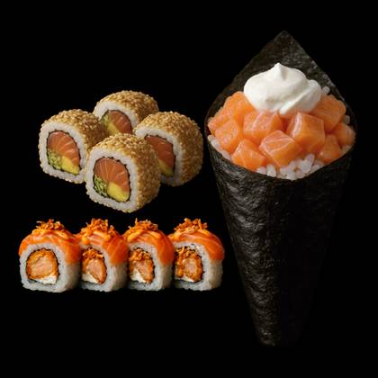 Temaki & Roll Experience.