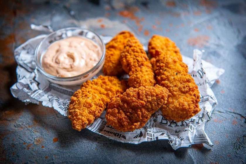 Krõbedad kanaribad 6tk & Kaste.