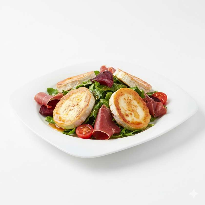 Salát s Kozím Sýrem