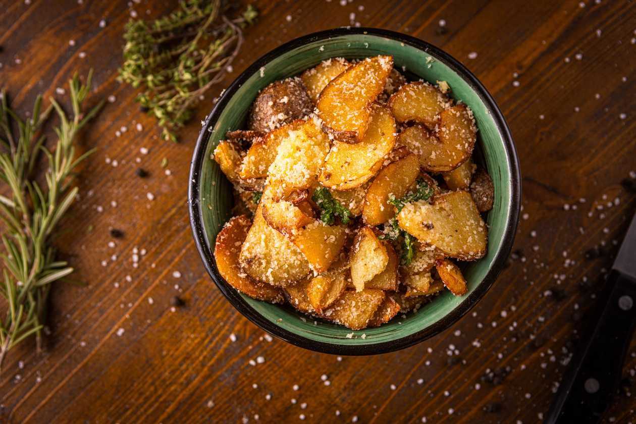 Cartofi prajiti cu Parmezan - 210gr