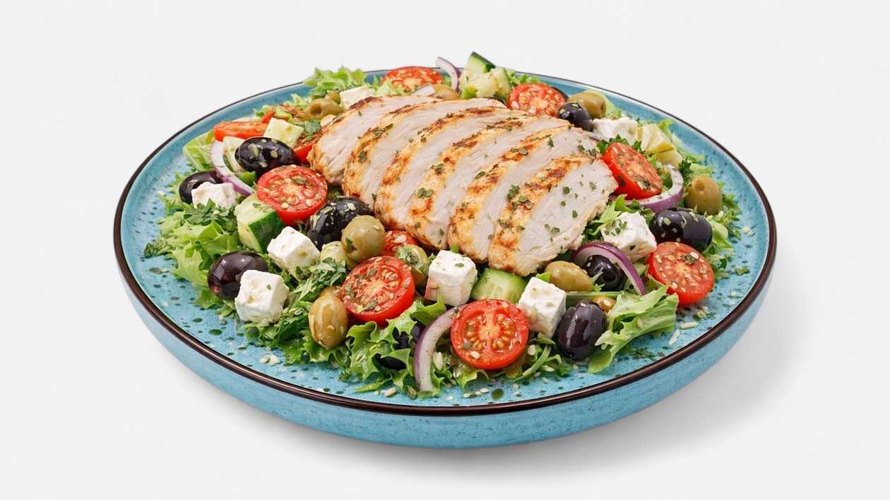 Mediterranean Salad with Chicken 400g