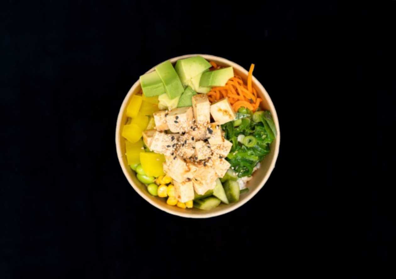 Poke s tofu