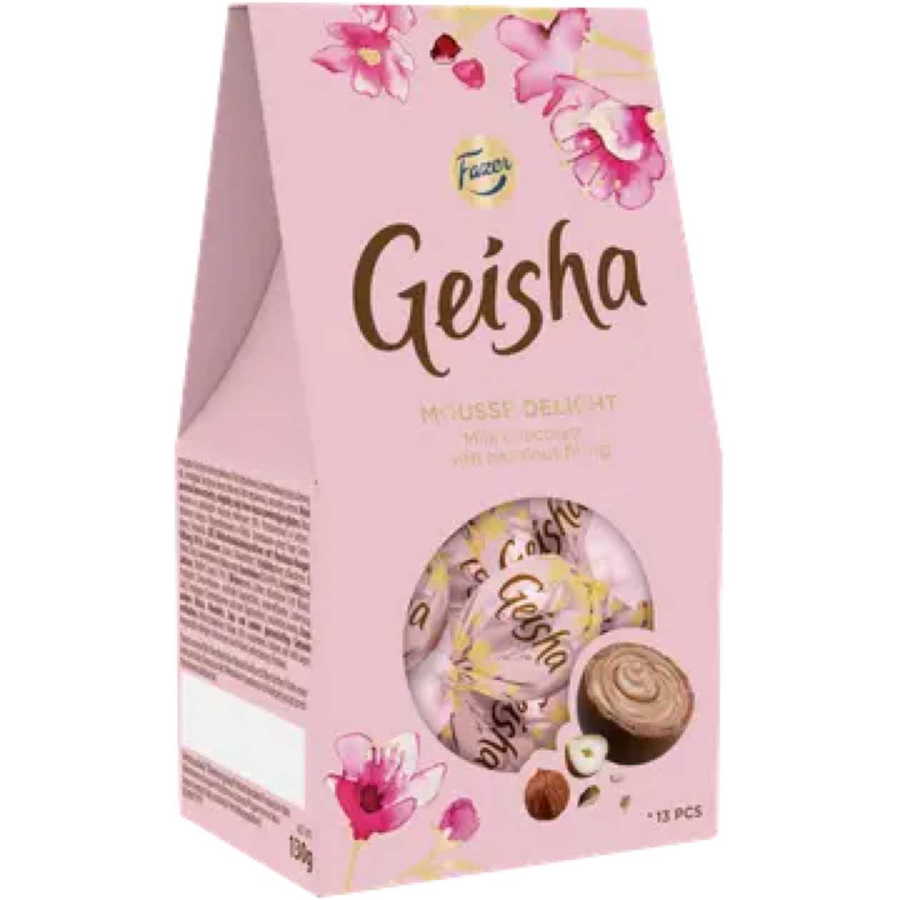 Geisha, Mousse delight kommikarp, 130g (aegub peagi)