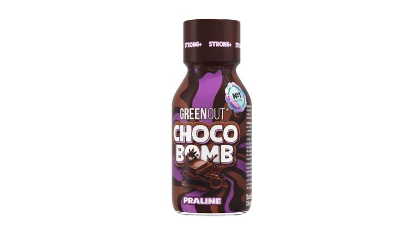 Green Out Choco Bomb Strong+ Praline