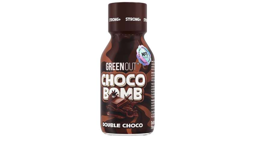 Green Out Choco Bomb Strong+ Double Choco