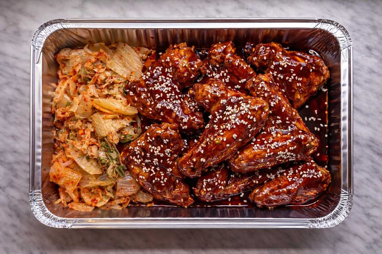 🇰🇷🔥 Wings Seoul Yangnyeom & Kimchi