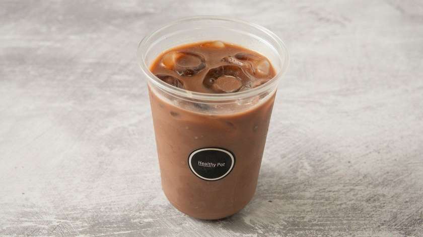 Iced Chocolate with Salted Caramel and Peanut Butter