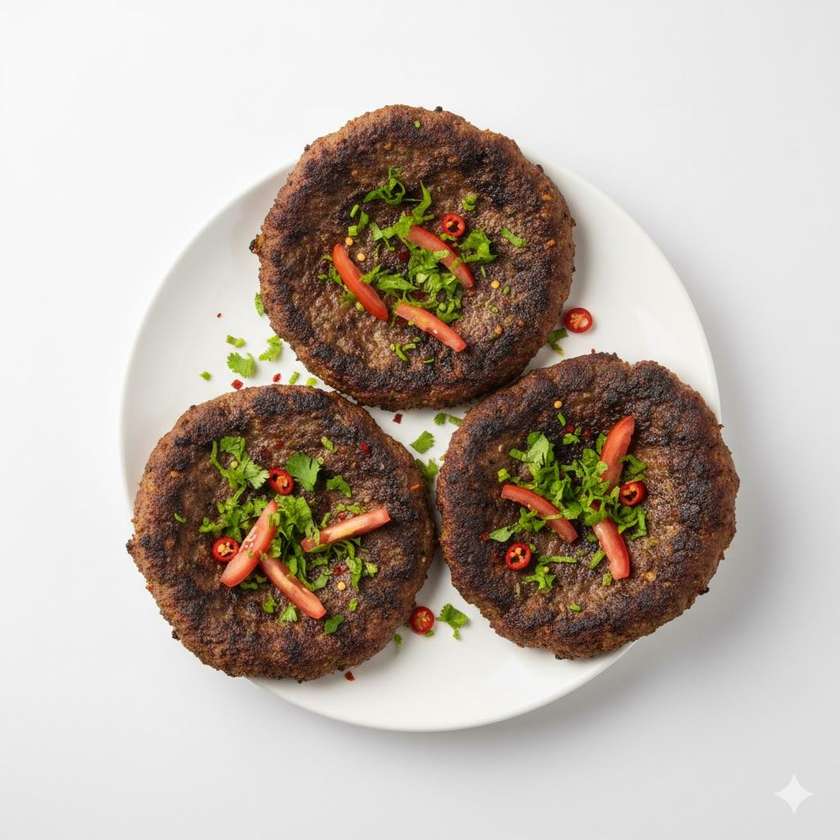 Mutton Chappli Kebab 3 szt