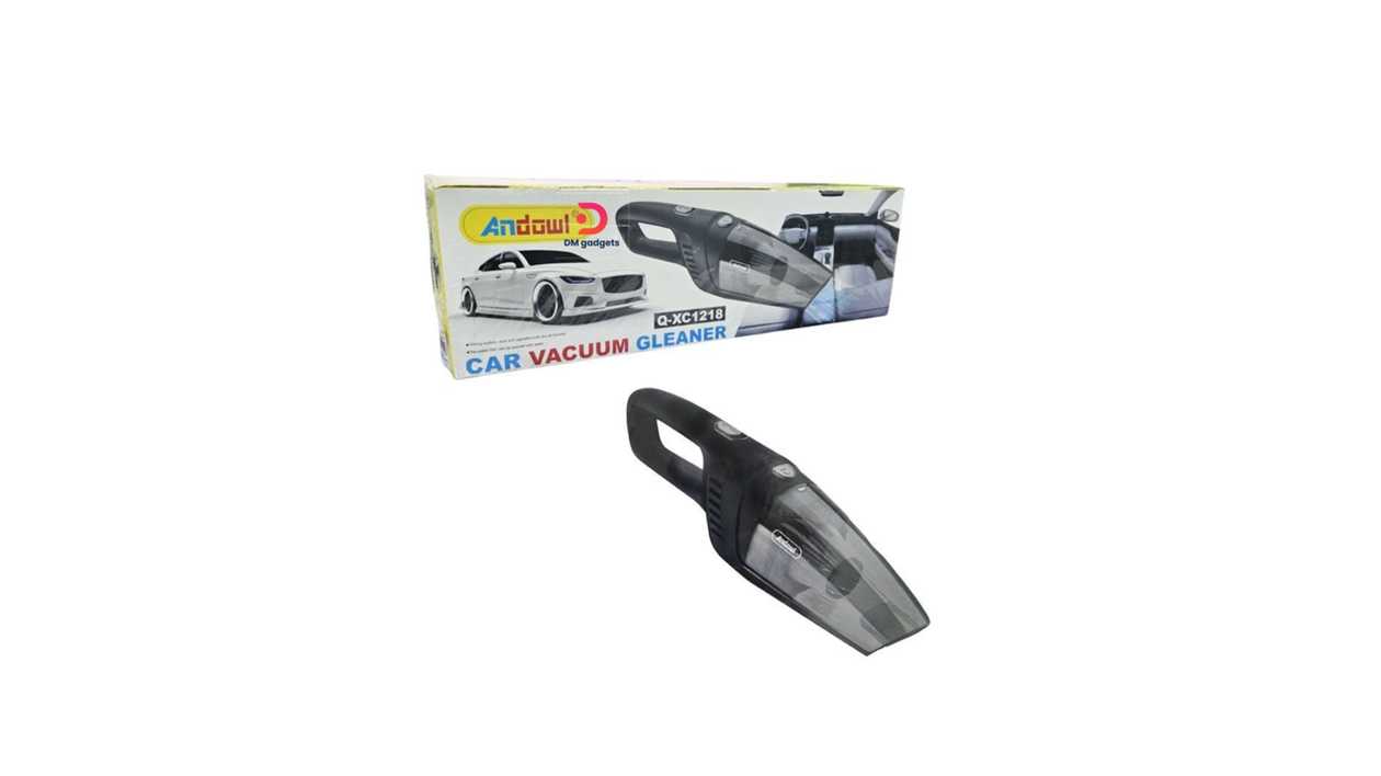 #636F1#Andowl®Q-XC1218 Portable Car Vacuum Cleaner – Black