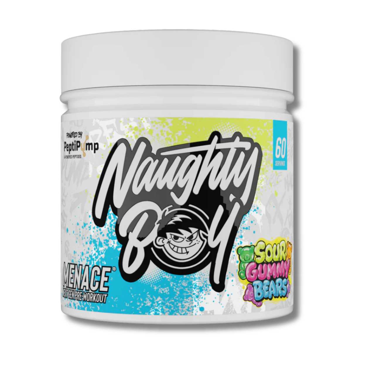 Naughty Boy Menace Pre-Workout - Sour Gummy Bear