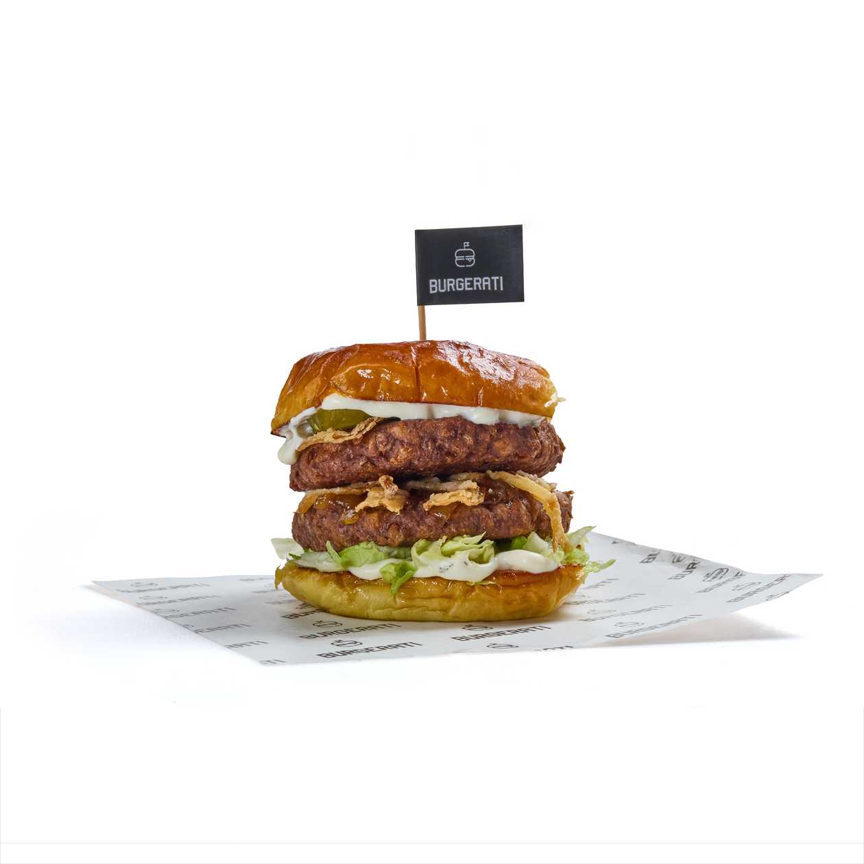 VEGETERIAN BURGER DOUBLE