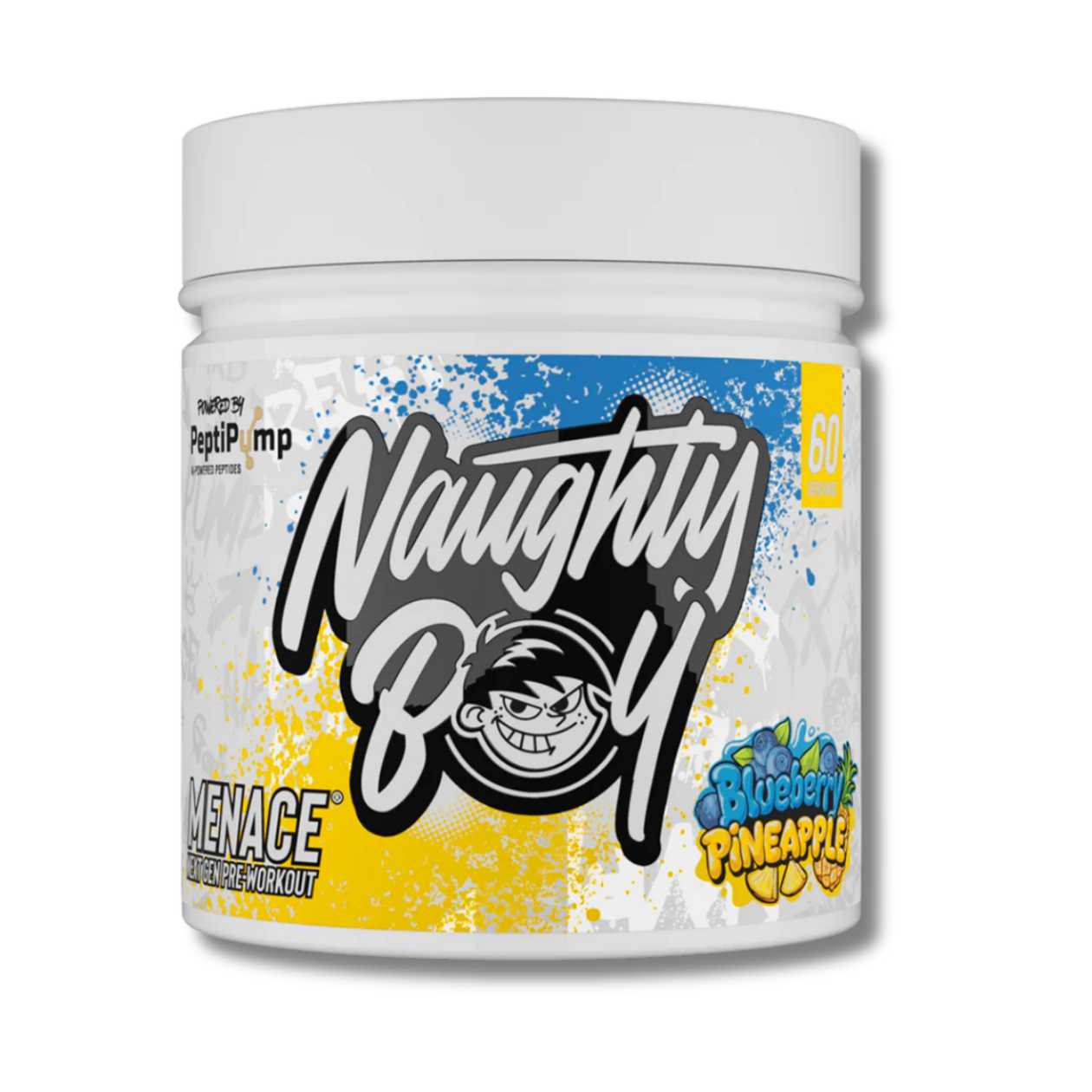 Naughty Boy Menace Pre-Workout - Blueberry Pineapple
