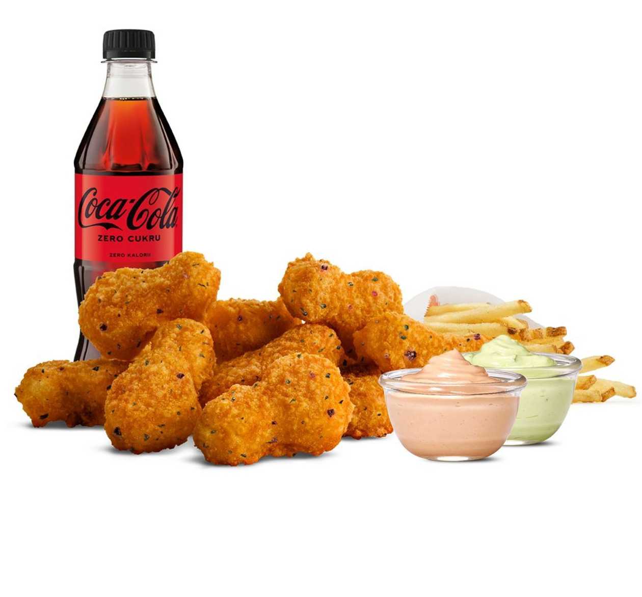 Red Hot Chicken nuggets 9p meal