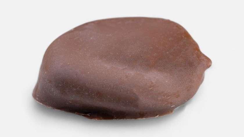 Dried apricots with chocolate