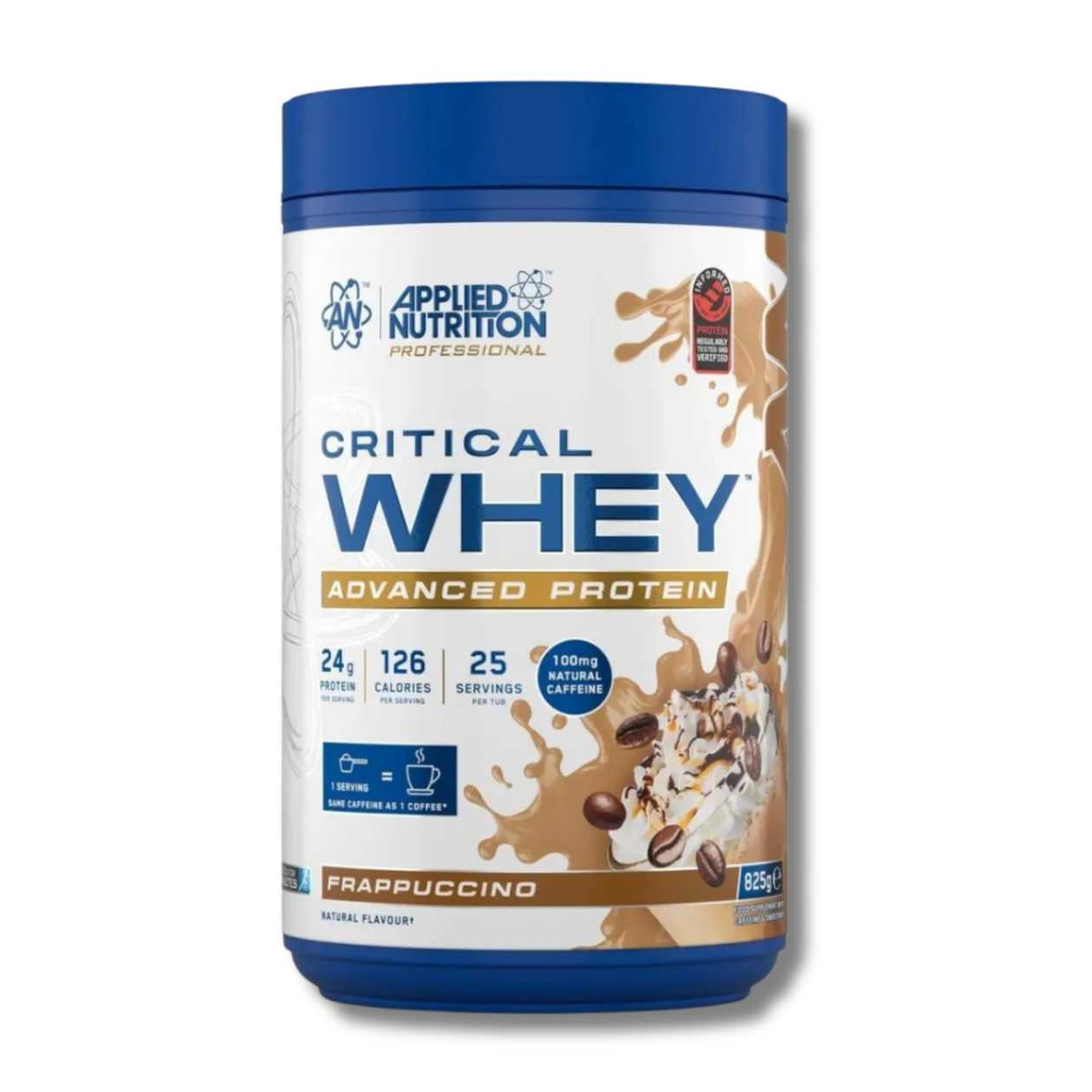 Applied Nutrition Critical Whey 825g - Frappuccino (Contains Caffeine)
