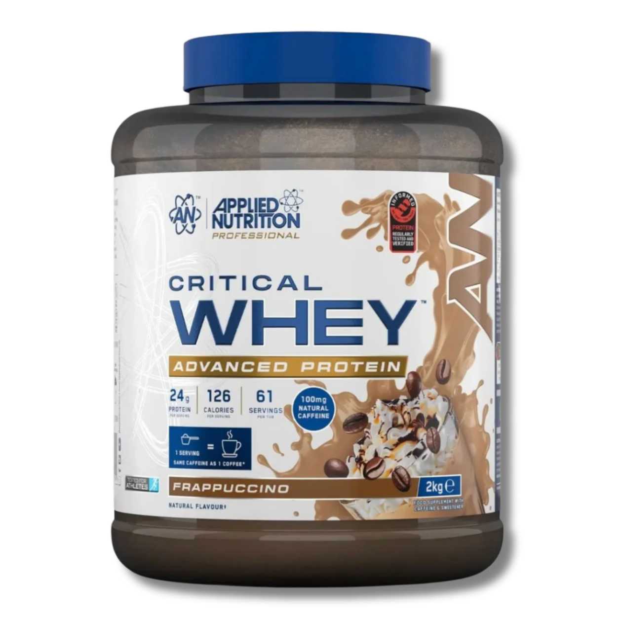 Applied Nutrition Critical Whey 2Kg - Frappuccino (Contains Caffeine)