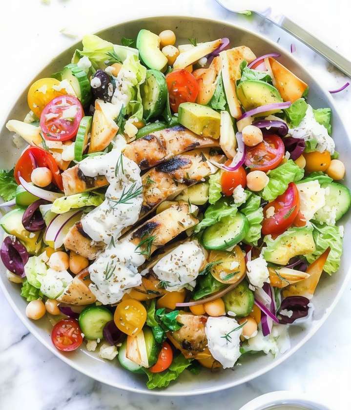 Salata cu Piept de Pui