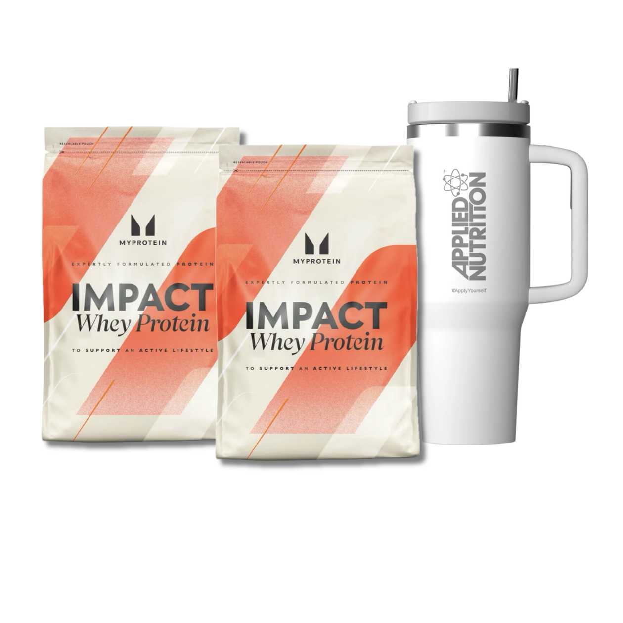 2 x MyProtein Impact Whey 1Kg