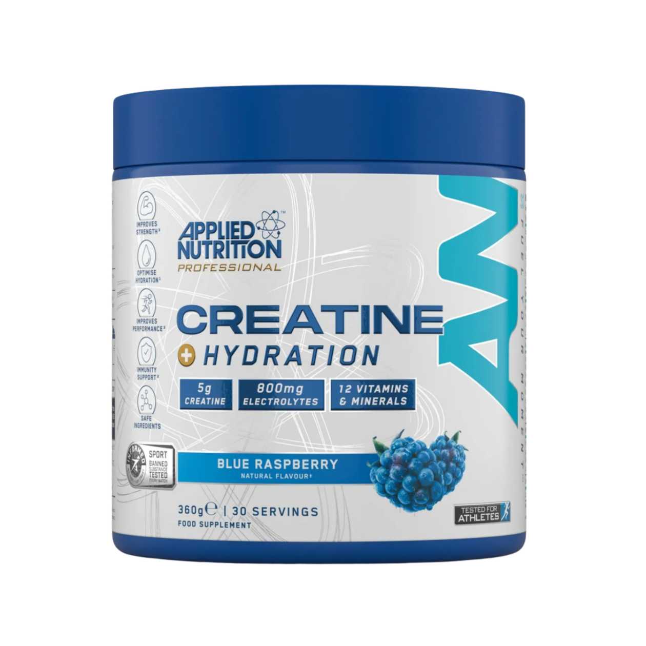 Applied Nutrition Creatine + Hydration 250g - Blue Raspberry