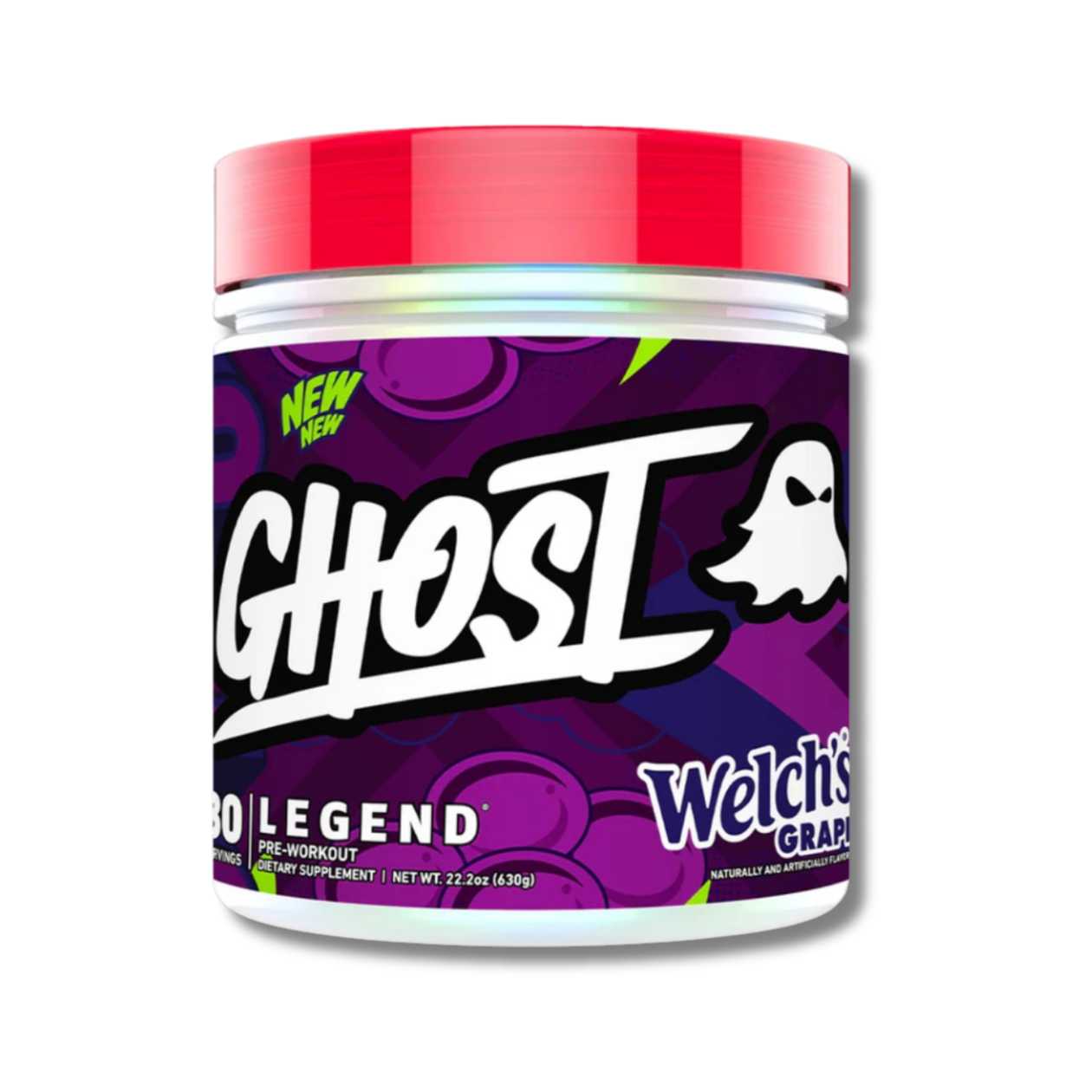 Ghost Legend Pre-Workout V4 (30 Servings) - Welch's Grape