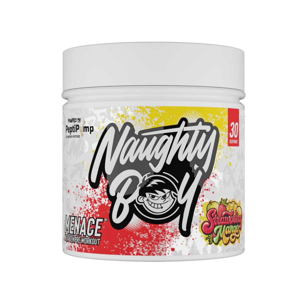 Naughty Boy Menace Pre-Workout - Strawberry Mango