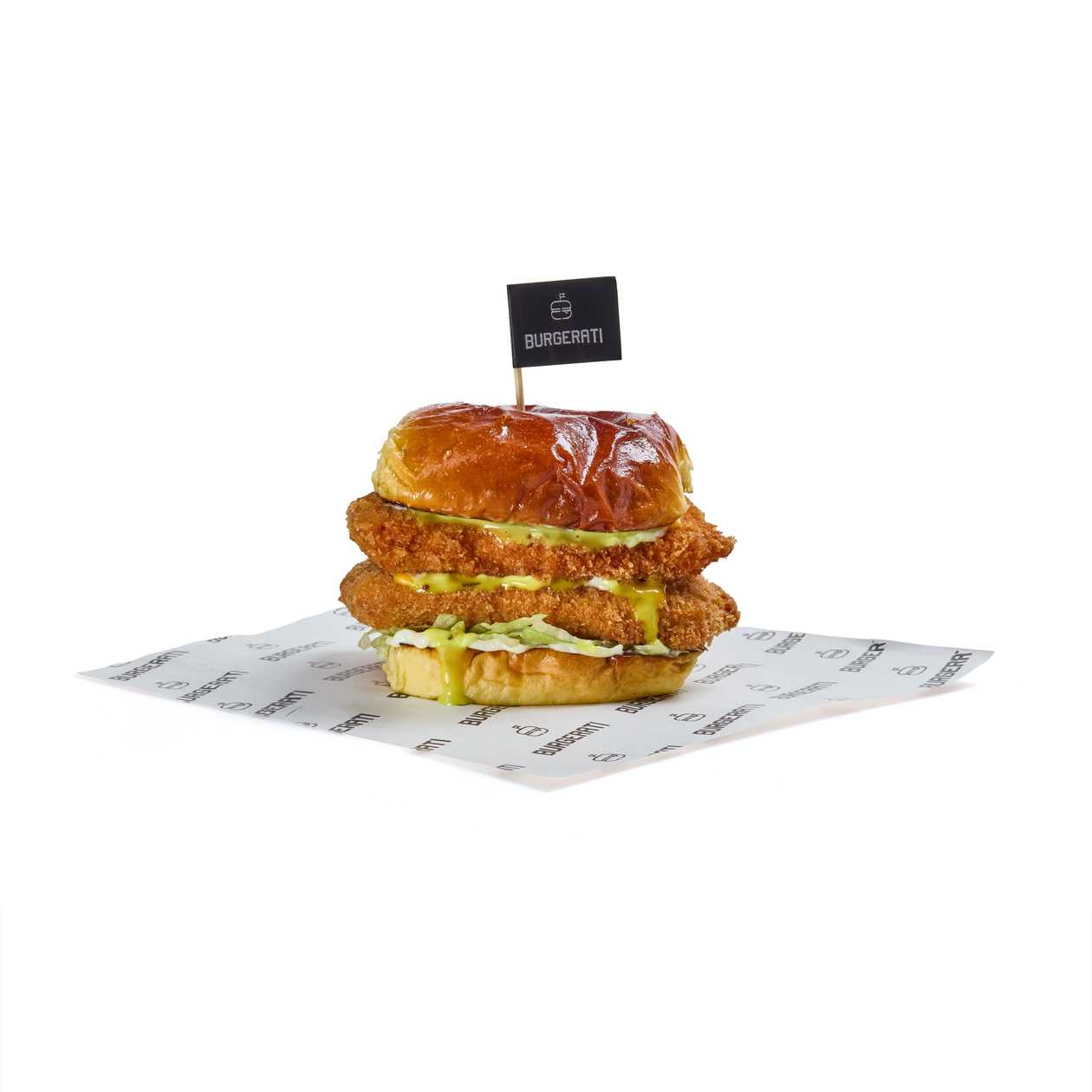 HONEY MUSTARD BURGER DOUBLE