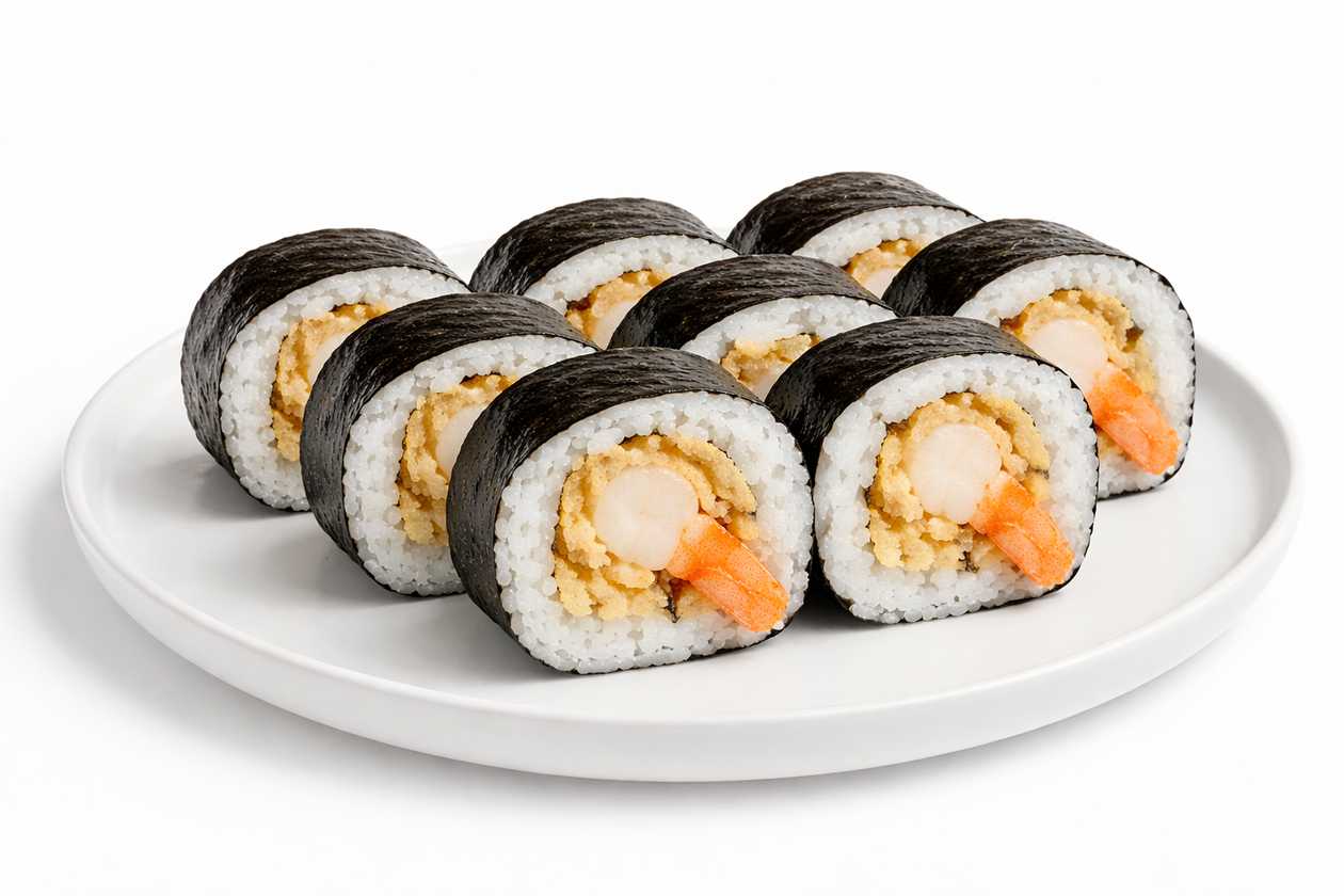Ebi maki tempura