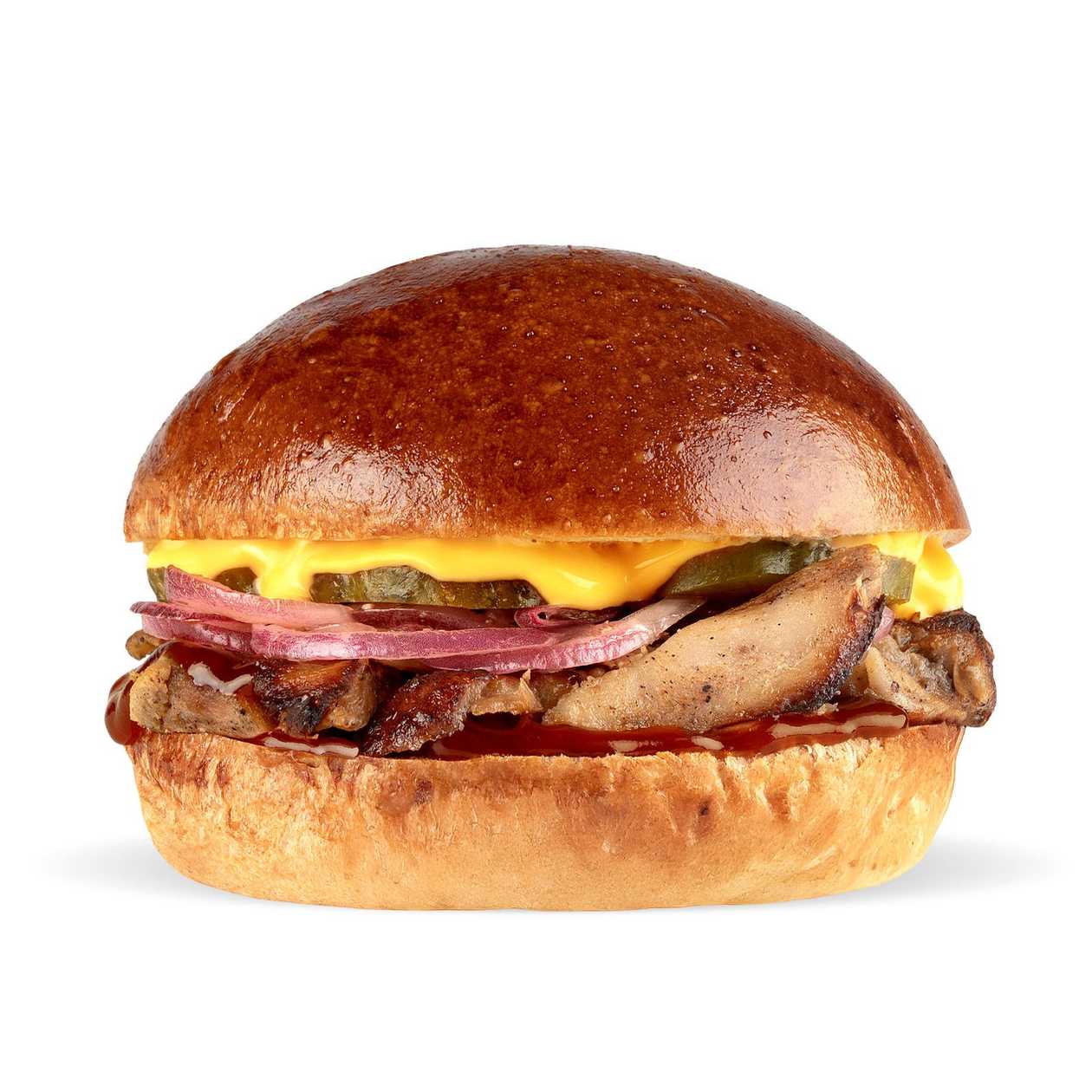 Бургер з мʼясом курочки (160г)