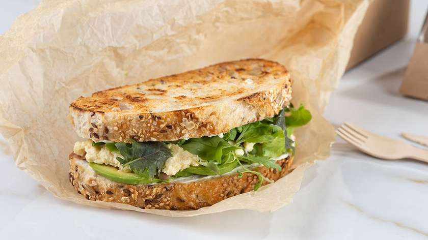 Avocado and Egg Sandwich