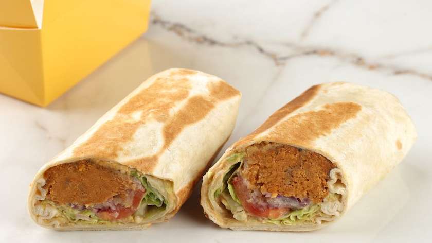 Falafel wrap