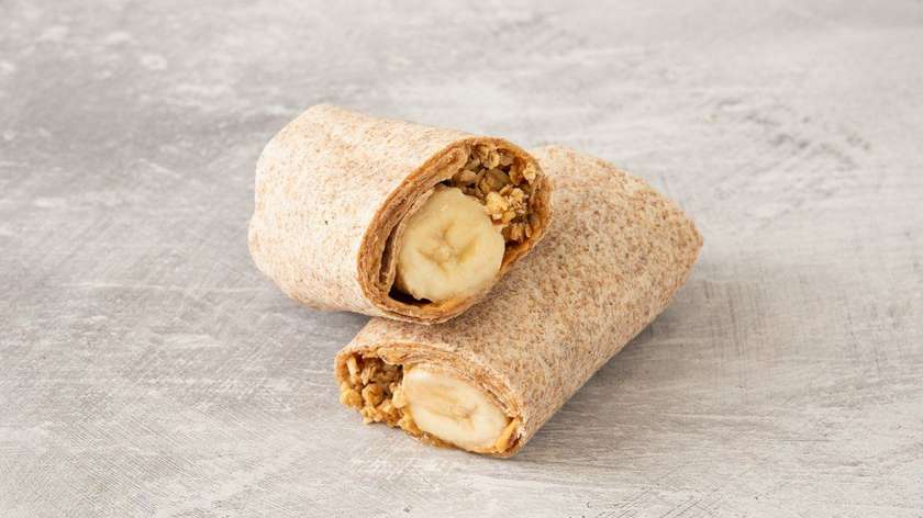 Wrap with Banana