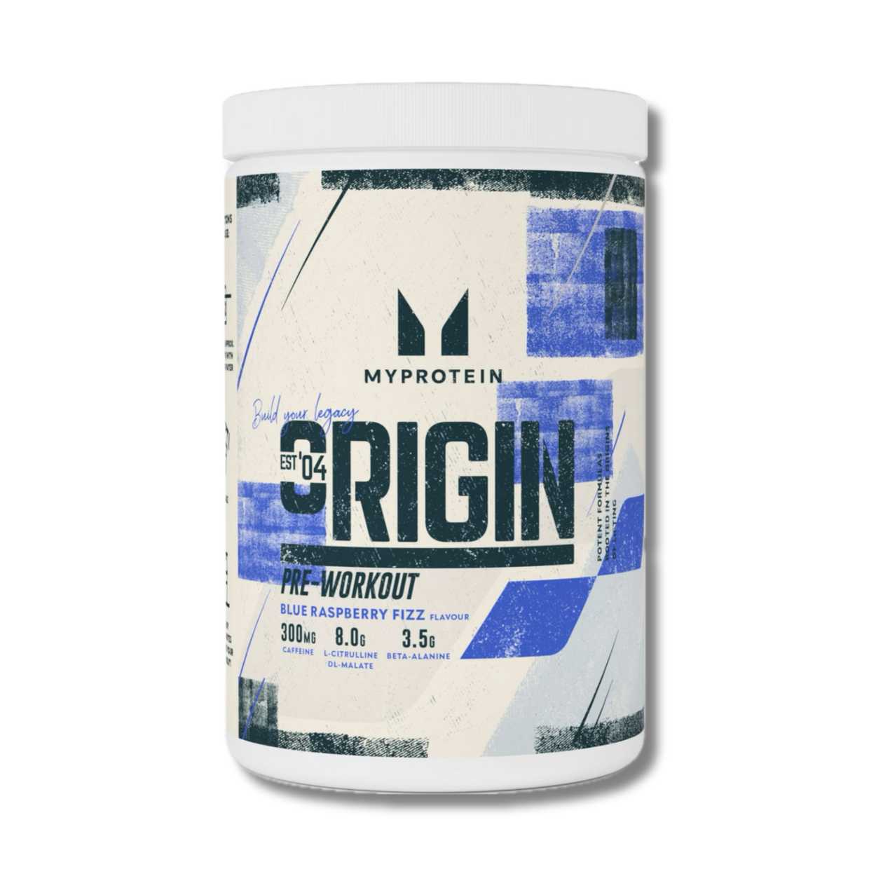 MyProtein Origin Pre - Blue Raspberry Fizz