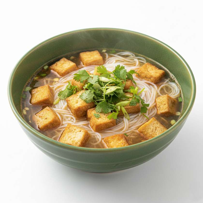 32. Bún soup with Tofu