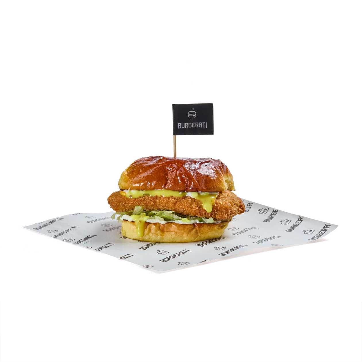 HONEY MUSTARD CHICKEN BURGER