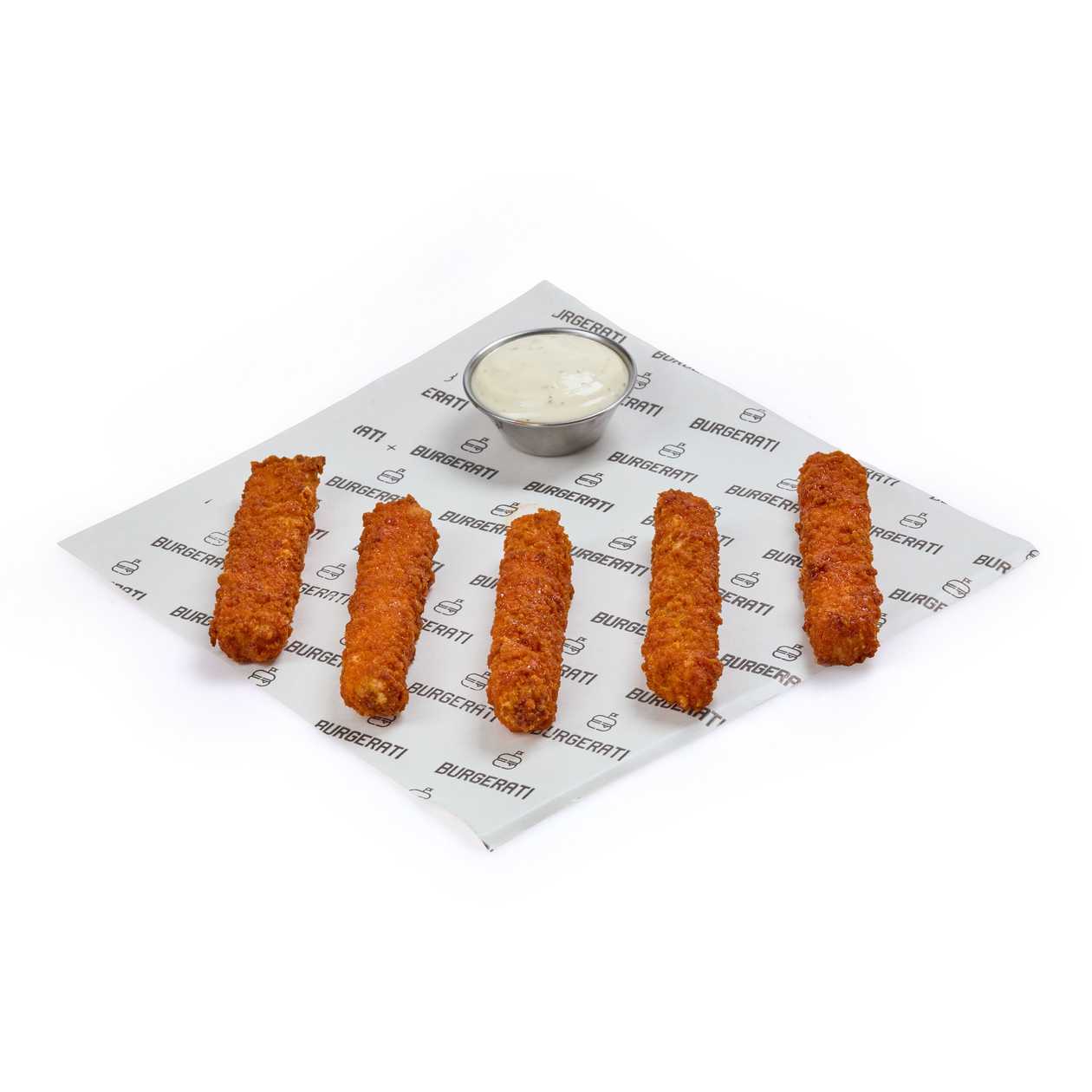 5 BBQ MOZZARELLA STICKS