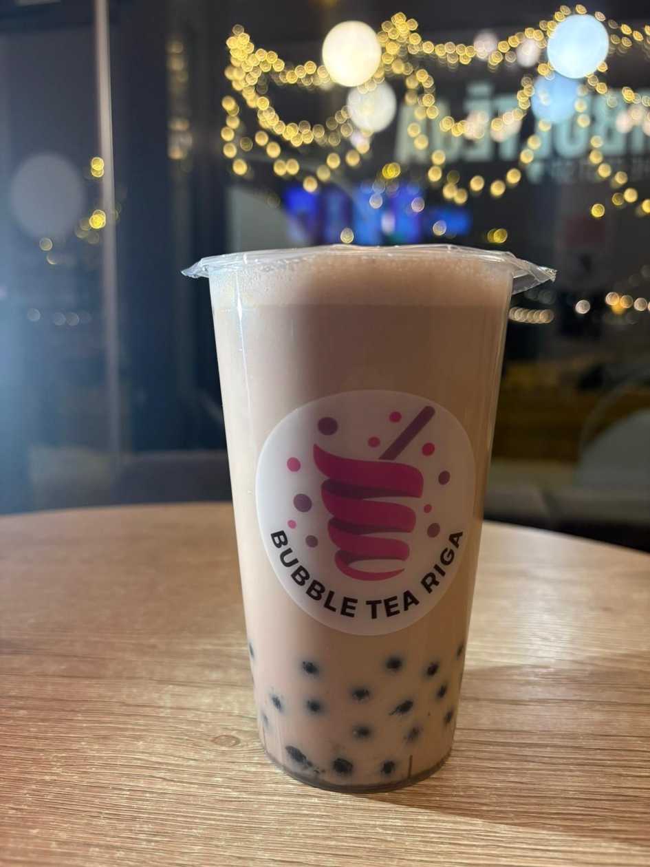 Blueberry Cheesecake Milk Tea