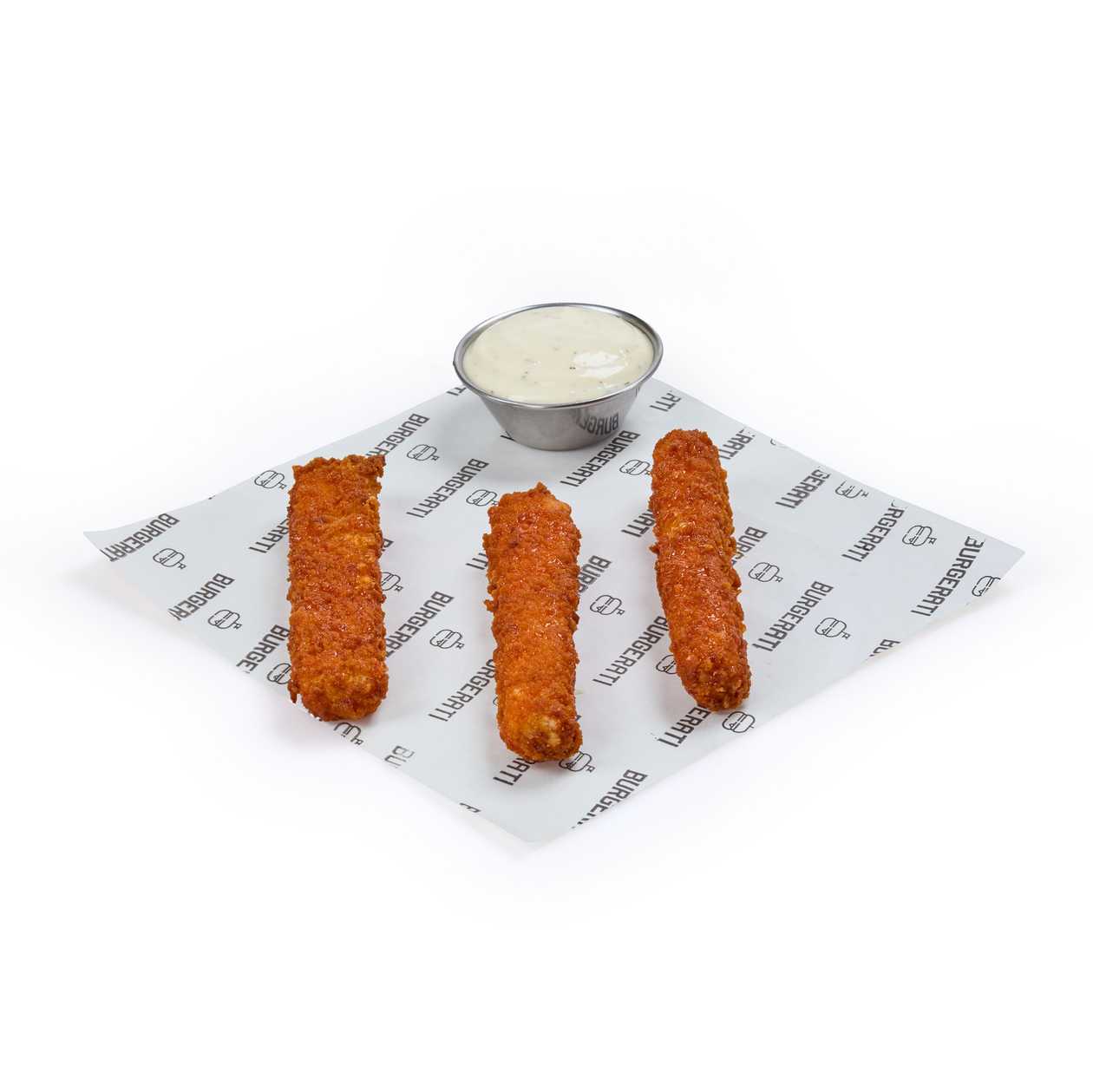 3 BBQ MOZZARELLA STICKS