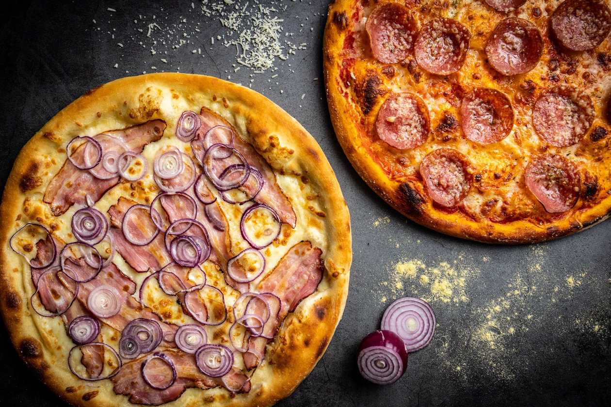 Mega rinkinys. 2x42cm picos 4 padažai