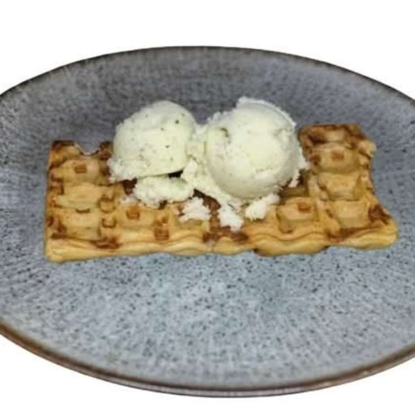Smashed Waffle 1 Gelado